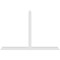 Ekena Millwork Portland Architectural Grade PVC Gable Bracket, 84"W x 56"H x 2"D x 4"F, 16/12 Pitch GBP084X56X0204POR00 - alternate 5